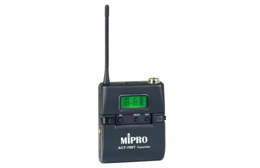 MIPRO - ACT-700T UHF Analog Wideband Bodypack Transmitter