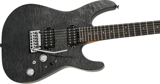 Pro-Mod Plus Dinky DK24 HH 2PT EB QM, Ebony Fingerboard - Midnight Ocean