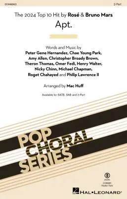 Hal Leonard - APT. - Mars/Huff - Choral Octavo - 2-Pt Accompanied