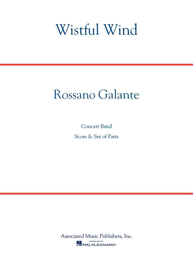 Wistful Wind - Galante - Concert Band - Gr. 3.5