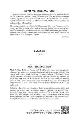 If You Want to Sing Out, Sing Out - Stevens/Podd - Choral Octavo - SATB Accompanied