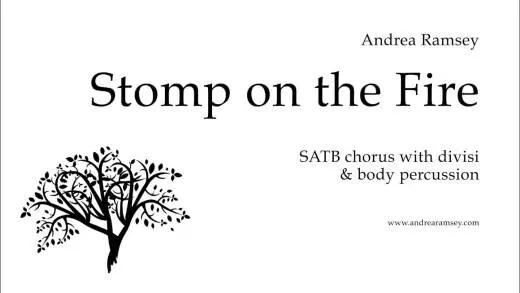MusicSpoke - Stomp on the Fire - Ramsey - Choral Octavo - SSAA A Cappella