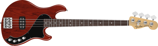 American Deluxe Dimension Bass IV, RW - Cayenne Burst