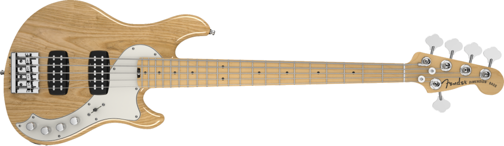 ベース Fender American Deluxe Dimension Bass V Fender American Deluxe Dimension Bass V - Natural | Sweetwater