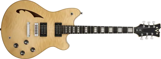 SA-126 Special QM, Quilt Maple Top Electric Guitar with Case - El Natural