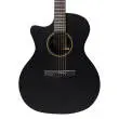 GPC-X1E Grand Performance Black HPL Acoustic/Electric Guitar with Gigbag (Left Handed)