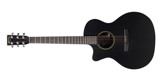 GPC-X1E Grand Performance Black HPL Acoustic/Electric Guitar with Gigbag (Left Handed)