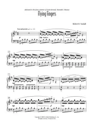 Flying Fingers - Vandall - Piano - Sheet