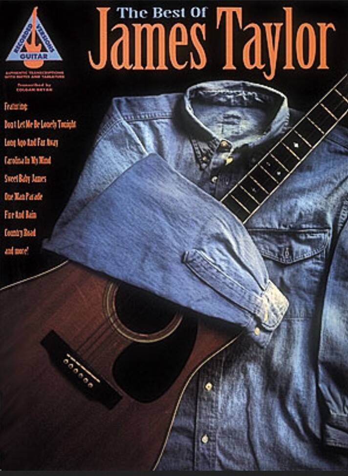 The Best of James Taylor - Guitar Tab - Book