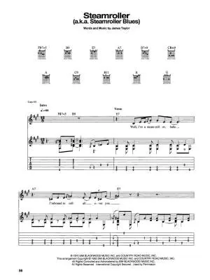 The Best of James Taylor - Guitar Tab - Book