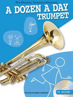 Hal Leonard - A Dozen a Day - Burnam - Trumpet - Book/CD