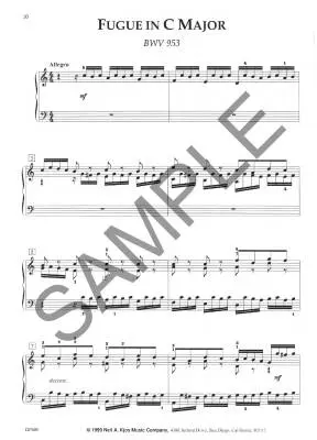 Little Fugues and Little Preludes with Fugues - Bach/Snell - Piano - Book