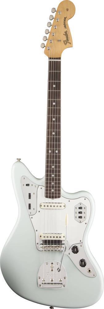 Fender American Vintage \'65 Jaguar, Bound Round-Lam Rosewood Fingerboard, Sonic Blue