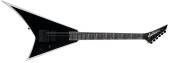 "Jackson Guitars - Pro Plus Series Signature Christian Andreu Rhoads RR24 EVTN, Ebony Fingerboard - Black with White Bevels"