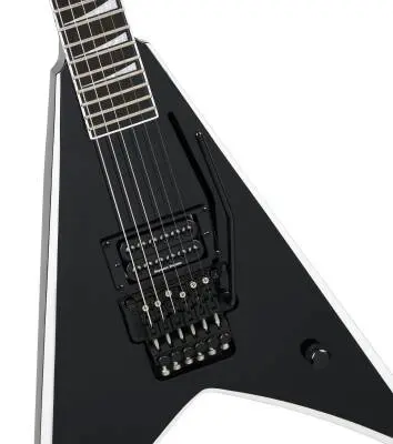 Pro Series Signature Wes Borland King V KV - Black With White Bevels