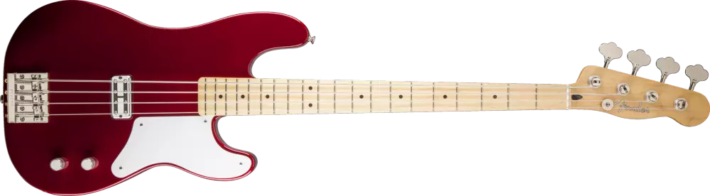 Cabronita Precision Bass, Maple Fingerboard, Candy Apple Red