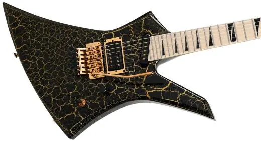 Pro Plus Series Signature Brandon Ellis Kelly KE27, Maple Fingerboard - Gold Crackle