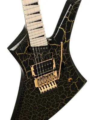 Pro Plus Series Signature Brandon Ellis Kelly KE27, Maple Fingerboard - Gold Crackle