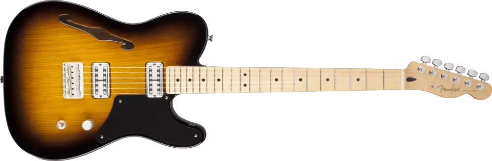 Cabronita Telecaster Thinline, Maple Fingerboard, 2-Colour Sunburst