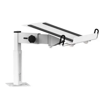 ProX - Universal Side Laptop Shelf Mounting Stand - White