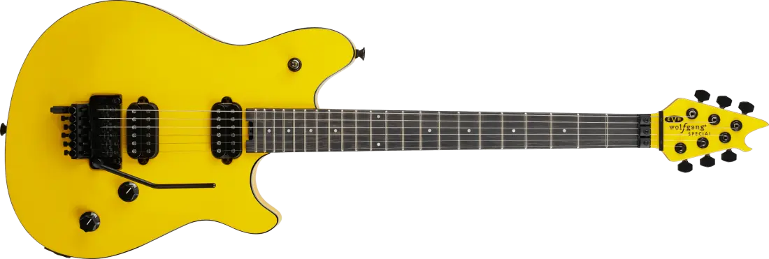 Wolfgang Special, Baked Maple, Ebony Fingerboard - Caution Yellow