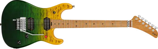 EVH - 5150 Series Deluxe QM, Baked Maple Fingerboard - Limeade Zest