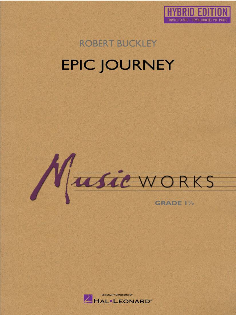 Epic Journey - Buckley - Concert Band - Hybrid Edition - Gr. 1.5