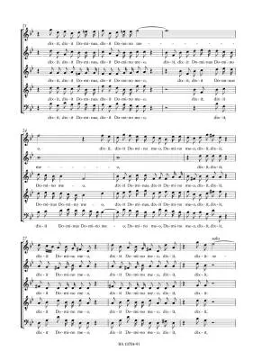 Dixit Dominus HWV 232 - Handel/Marx - Choral Score - SATB Accompanied