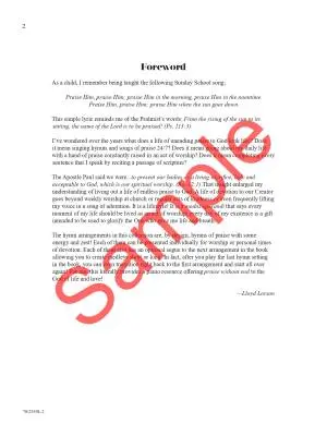 Praise Without End: A Tapestry of Hymns - Larson - Piano - Book