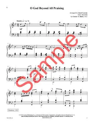 Praise Without End: A Tapestry of Hymns - Larson - Piano - Book