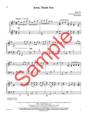 Run to Jesus - Nix - Piano - Book