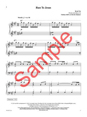 Run to Jesus - Nix - Piano - Book