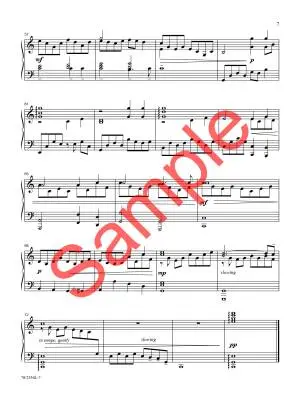 Morning Has Broken - Burton - Piano - Book