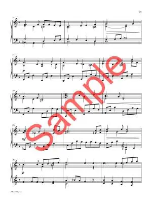 Morning Has Broken - Burton - Piano - Book