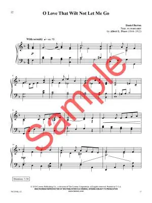 Morning Has Broken - Burton - Piano - Book