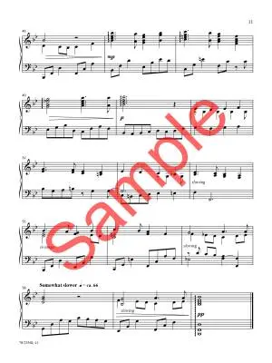 Morning Has Broken - Burton - Piano - Book