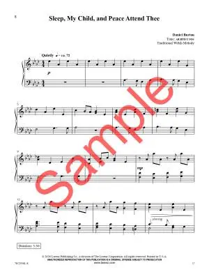 Morning Has Broken - Burton - Piano - Book