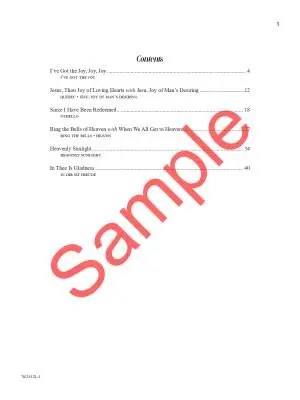 I\'ve Got the Joy - Shackley - 1P4H - Book