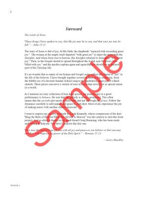 I\'ve Got the Joy - Shackley - 1P4H - Book