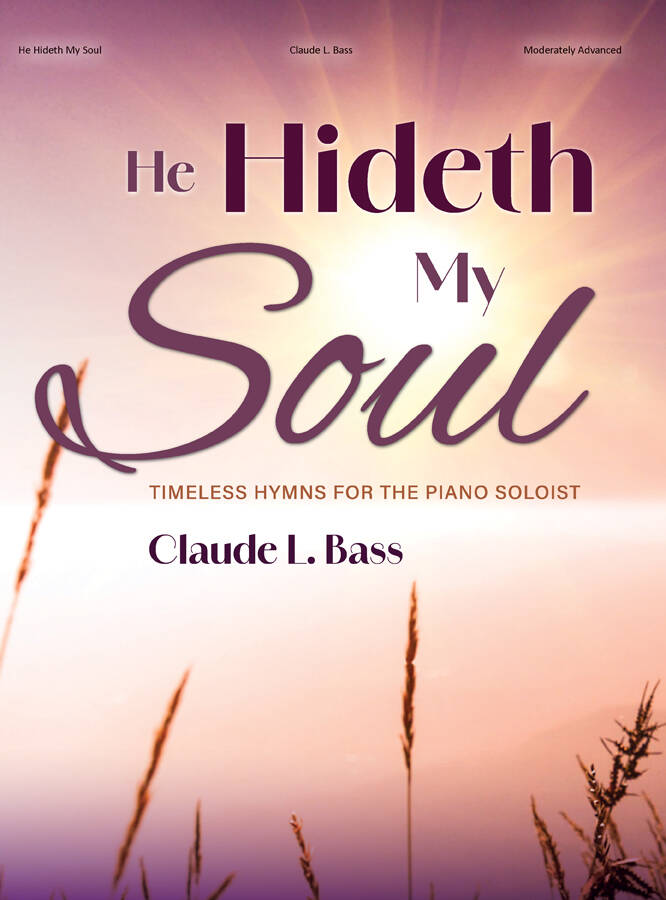 He Hideth My Soul - Bass - Piano - Book