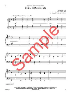 He Hideth My Soul - Bass - Piano - Book