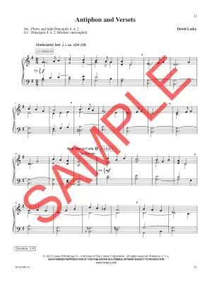 A Treasury of Organ Music for Manuals - Lasky - Organ (2-Staff) - Book