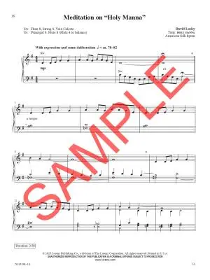 A Treasury of Organ Music for Manuals - Lasky - Organ (2-Staff) - Book