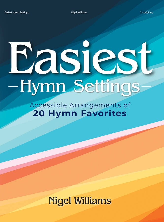 Easiest Hymn Settings - Williams - Organ (2-Staff) - Book