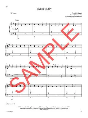 Easiest Hymn Settings - Williams - Organ (2-Staff) - Book