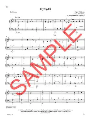 Easiest Hymn Settings - Williams - Organ (2-Staff) - Book