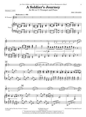 A Soldier\'s Journey - Ewazen - Bb Trumpet/Piano - Sheet
