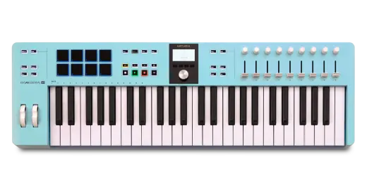 Arturia - Keylab Essential 49 MK3 Universal MIDI Controller - Aquamarine