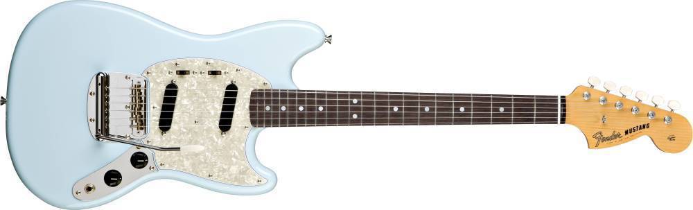 Classic Series \'65 Mustang, Rosewood Fingerboard, Daphne Blue