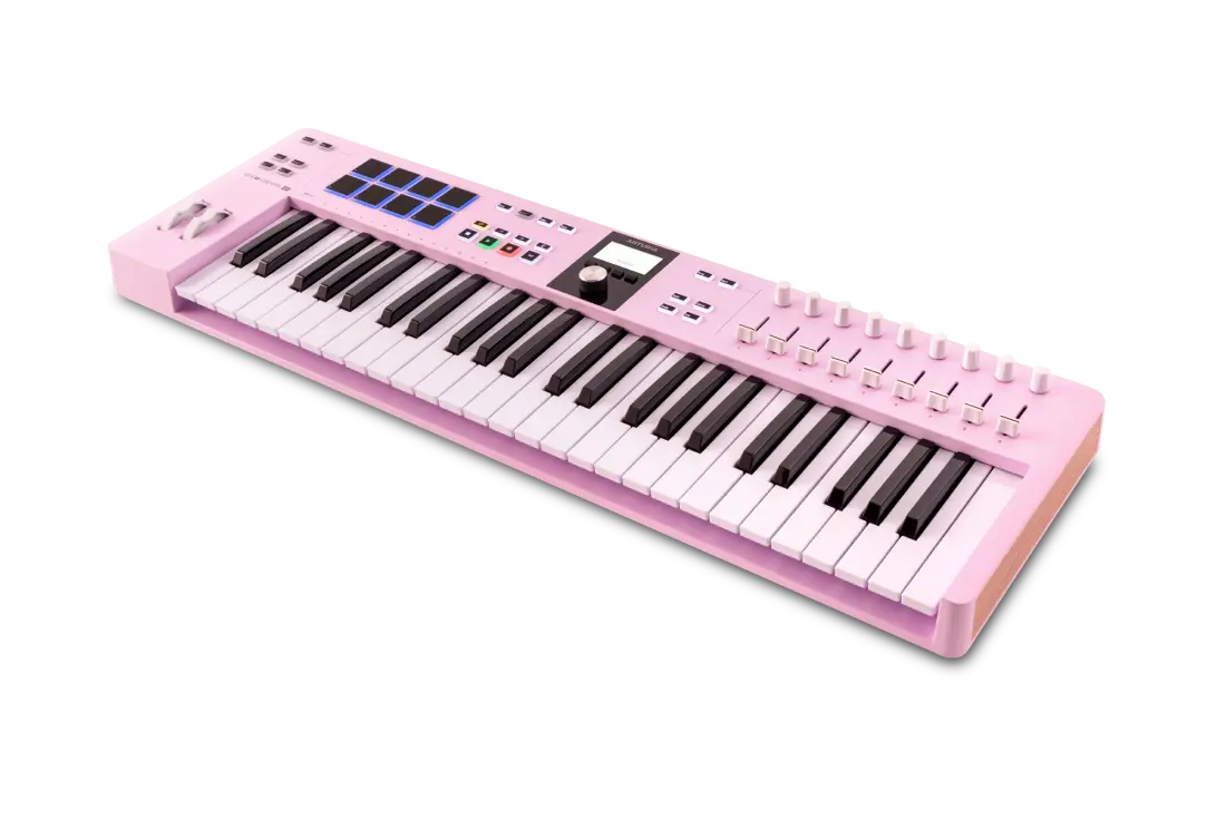 Keylab Essential 49 MK3 Universal MIDI Controller - Rose Quartz